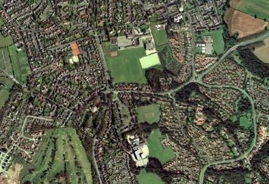 Aerial Photograph of both Schools